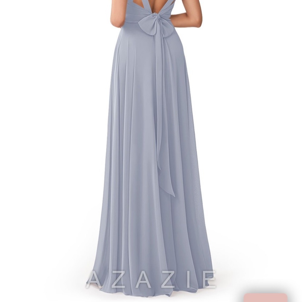 Azazie Julie Size 6 dusty lavender - Picture 2 of 7